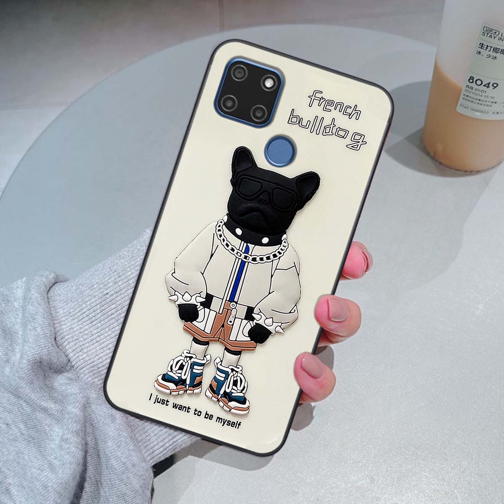 Ốp Realme C12 / C15 trái tim, thời trang, thể thao, ốp viền dẻo đẹp