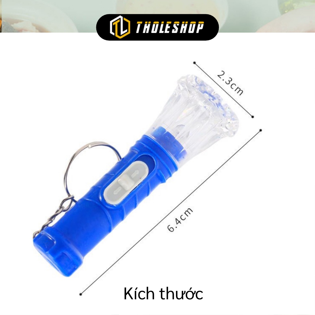 Đèn Pin Mini - Móc Chìa Khóa Kiểu Dáng Đèn Pin Đáng Yêu, Thích Hợp Đi Dã Ngoại 10411