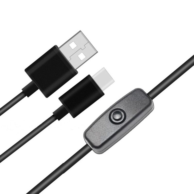 Dây Cáp Sạc USB Loại C Cho Raspberry Pi 4 4B US EU 5V 3A 3000mA