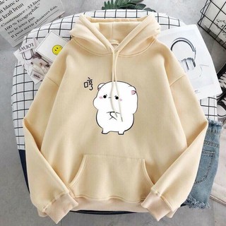 Áo Khoác , Áo Hoodie Nam Nữ From Rộng In Hình Chuột Trước Ngực Siêu Xinh PA 1997