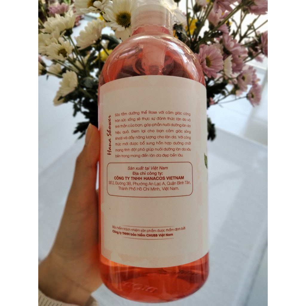 Sữa tắm dưỡng thể Riori Hana Shower Gel Rose