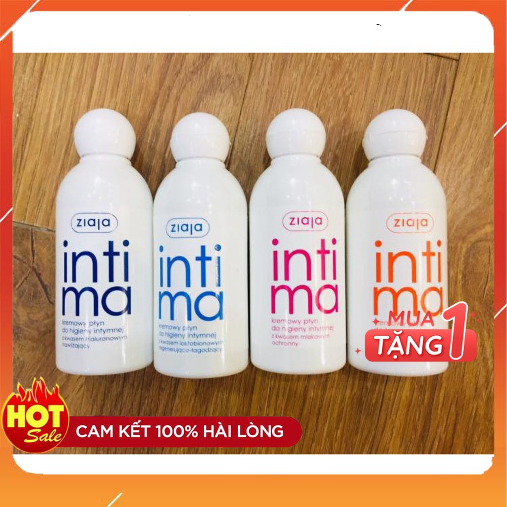 Intima Dung dịch rửa vệ sinh phụ nữ dạng sữa ziaja ba lan