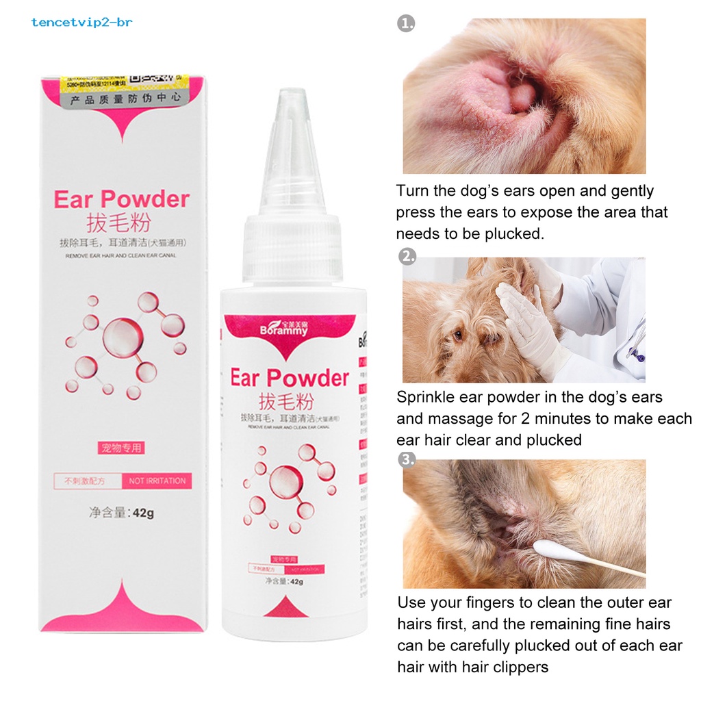 Hộp Bột Vệ Sinh Tai 42g An Toàn Cho Thú Cưng