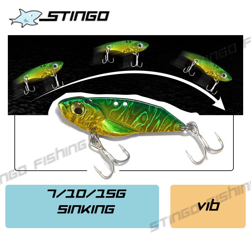 Stingo VIB Fishing Lure Cá sắt orochi fishen 7g,10g,15g, mồi giả câu lure lóc,mồi câu cá