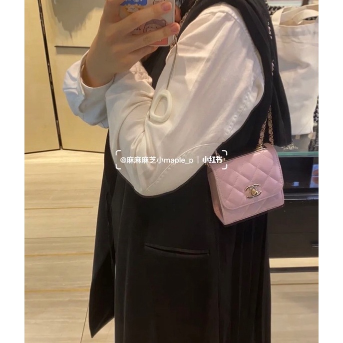 Túi C nẹp mini xinh sang