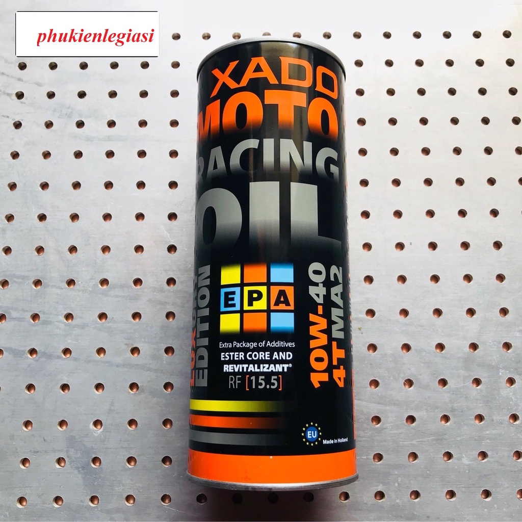 Nhớt Xado Racing V2 xe số 10W40 API SN JASO MA2 tổng hợp toàn phần Xuất Xứ: ukraine