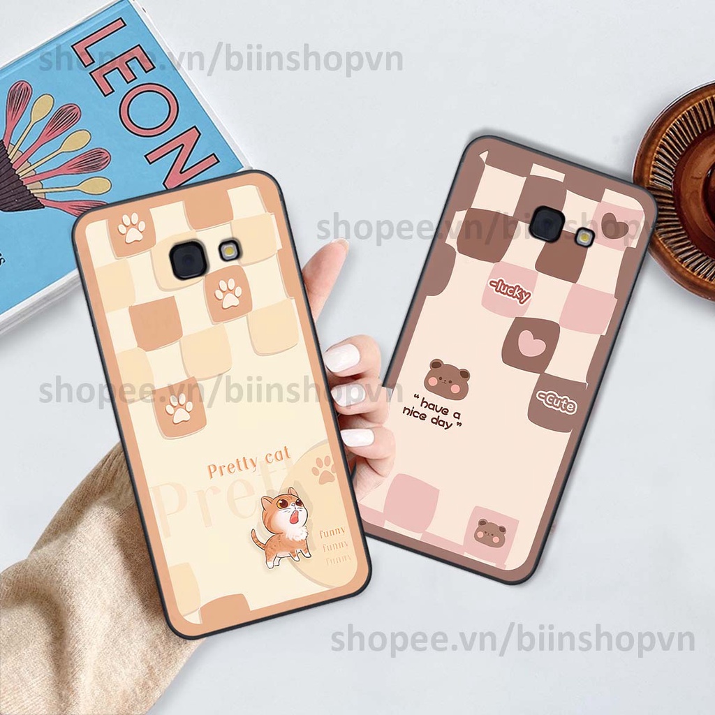 Ốp Samsung A3 2017 / A5 2017 / A7 2017 caro trái tim nhiều màu sắc, đầy cá tính, khẳng định phong cách