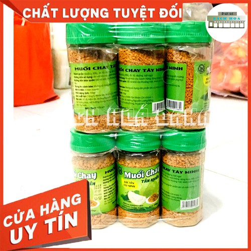 [Rẻ Vô Địch - [Rẻ Vô Địch - Sỉ Giá Tận Xưởng] ] - Muối Tôm Chay Tân Nhiên 100G [Loại Hộp Trụ Tròn] – Muối Tây Ninh – Đặc