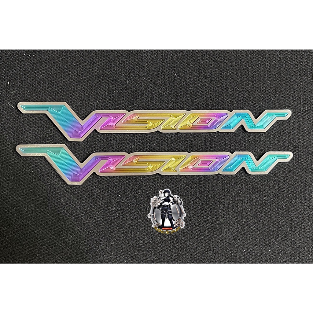 Tem Chữ Titan Xe Winner, Vario 150, Vision, Exciter, Satria..
