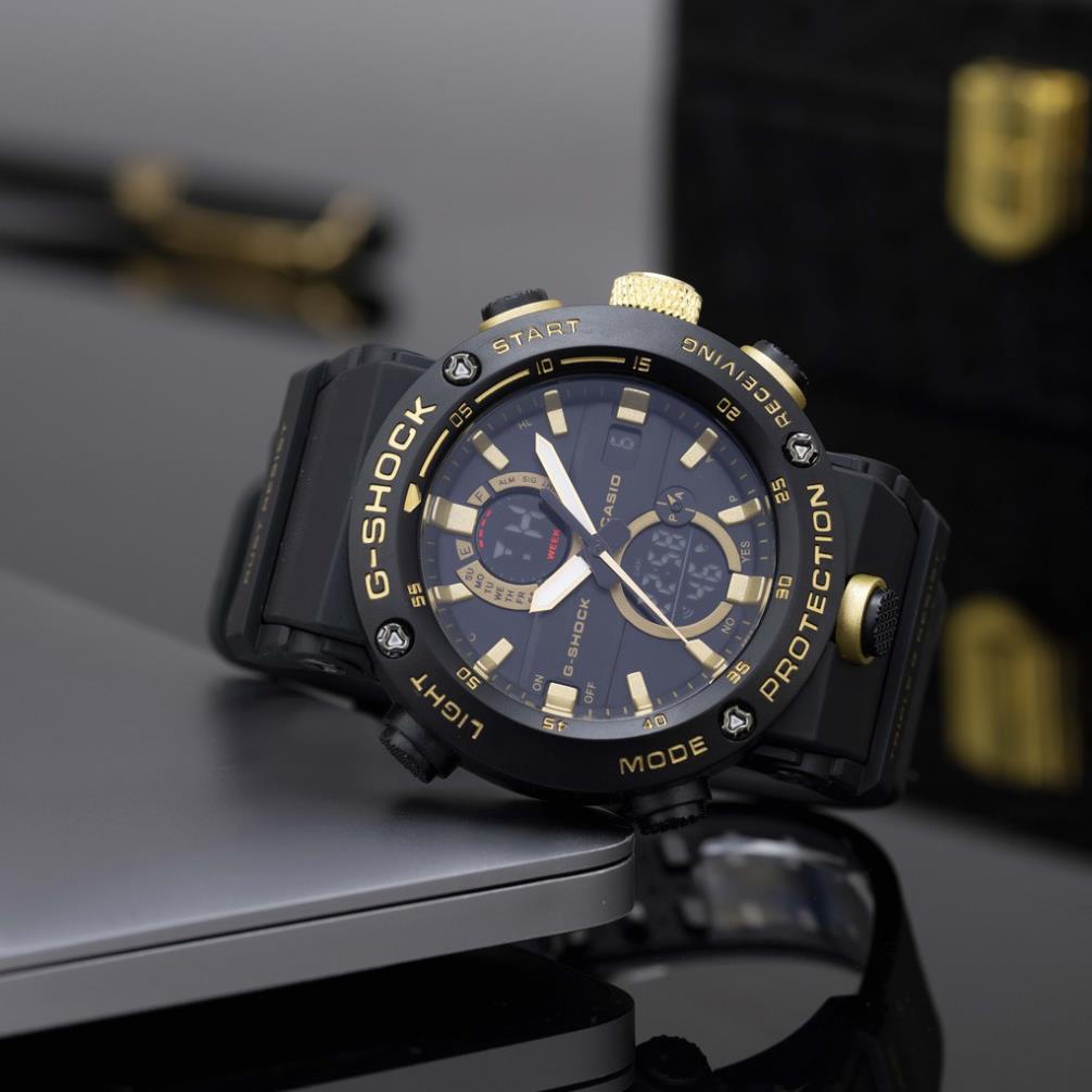 Đồng hồ nam GS máy pin dây cao su mặt chống xước cao cấp có bảo hành DH154 shop105 | BigBuy360 - bigbuy360.vn