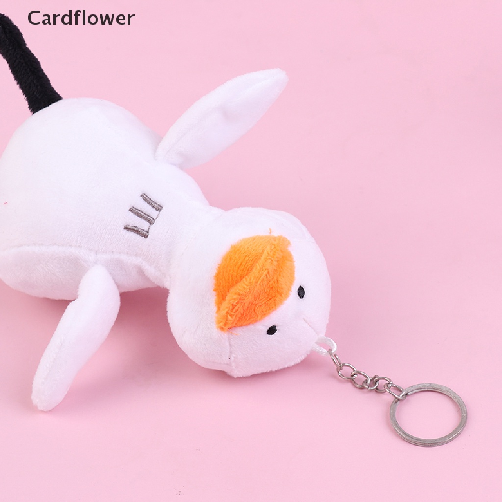 < Cardflower > Móc Khóa Xe Hơi / Túi Xách Hình Vịt Nhồi Bông Đáng Yêu Dành Cho Cặp Đôi