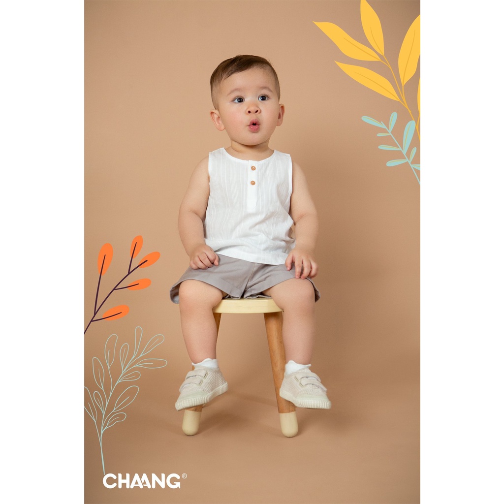 [CHÍNH HÃNG] Áo ba lỗ cotton trẻ em summer Chaang