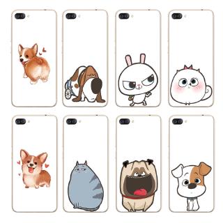 Ốp Điện Thoại TPU Mềm Hình Cún Hoạt Hình Cho ASUS Zenfone 4 MAX Pro ZC554KL/ZC551KL/ZC520KL