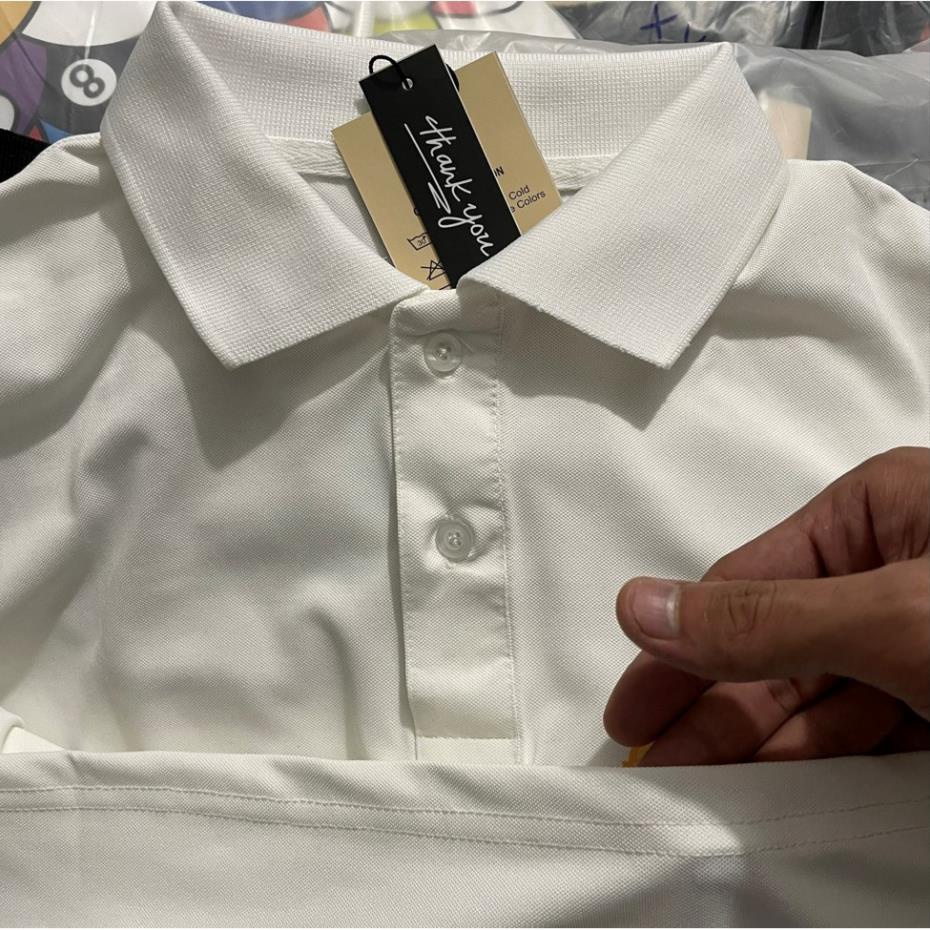 Áo Polo New York NY, chất Thun Cá Sấu Poly Thái, Áo thun có cổ trắng, đen full size Nam Nữ, cổ trụ Unisex KKim Shop