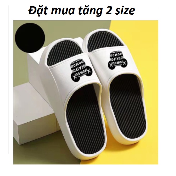 DÉP SIÊU NHẸ NAM NỮ ĐẾ KẺ SỌC CAO THÊM 3CM ( ĐẶT MUA TĂNG LÊN 2 SIZE Ạ )