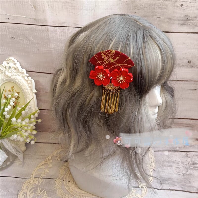 Phụ kiện phong cách Lolita - cài tóc Cosplay .kẹp tóc cho bé gái