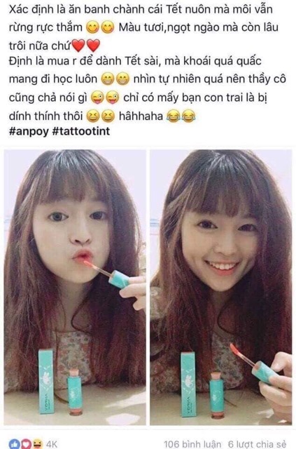 Son tint hàn quốc Anpoy ( cam kết chính hãng ) | BigBuy360 - bigbuy360.vn