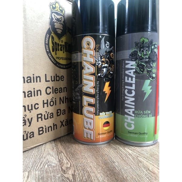 ( SIÊU SỈ ) combo rửa sên và dưỡng sên sprayking mẫu mới nhất.