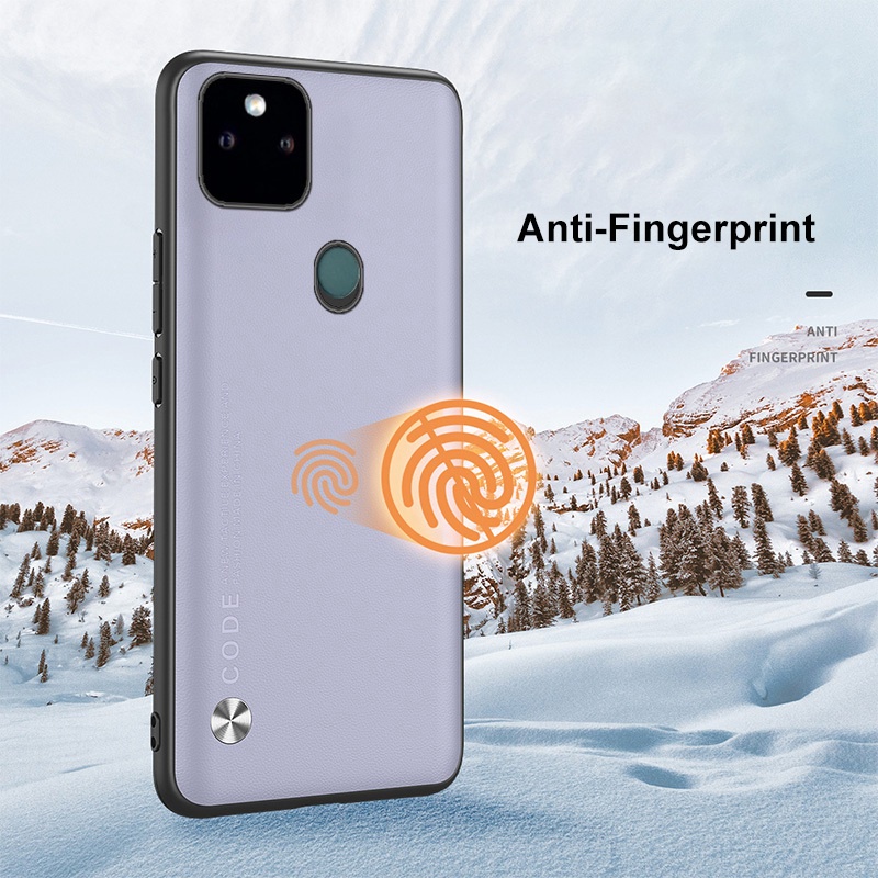 Ốp Điện Thoại Silicon Phối Da PU Sang Trọng Chống Sốc Cho Google Pixel 4A 4 XL 4XL 5 Google Pixel 5 5A 5G 6 Pro Coque