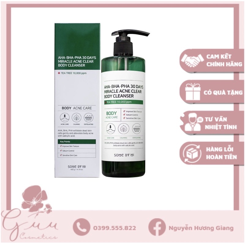 Sữa tắm ngăn ngừa mụn Some By Mi Body Cleanser