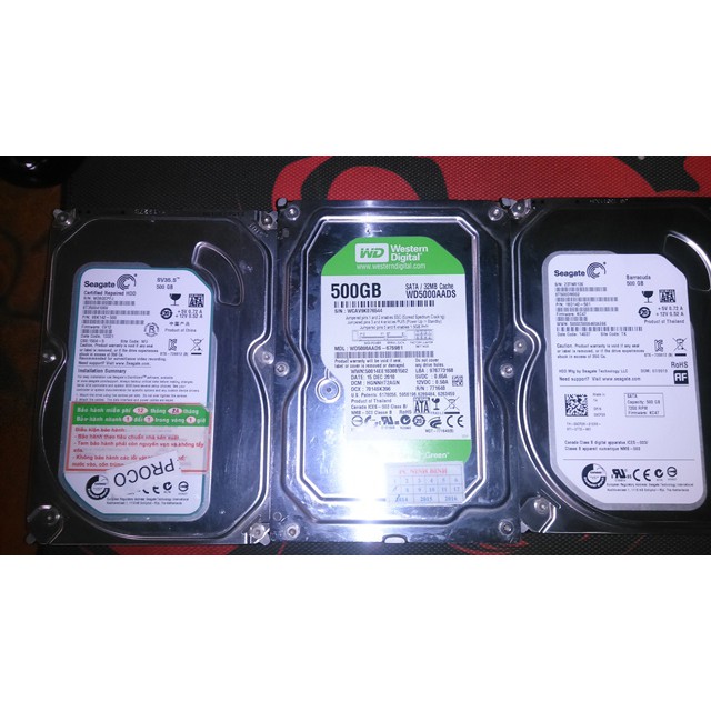 HDD PC dung lượng 250Gb, 320Gb, 500Gb hàng tháo máy đồng bộ