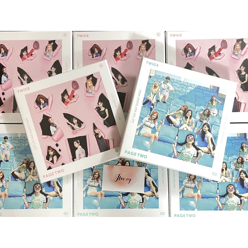 Có sẵn  TWICE - PAGE TWO (2ND MINI ALBUM) nguyên sea