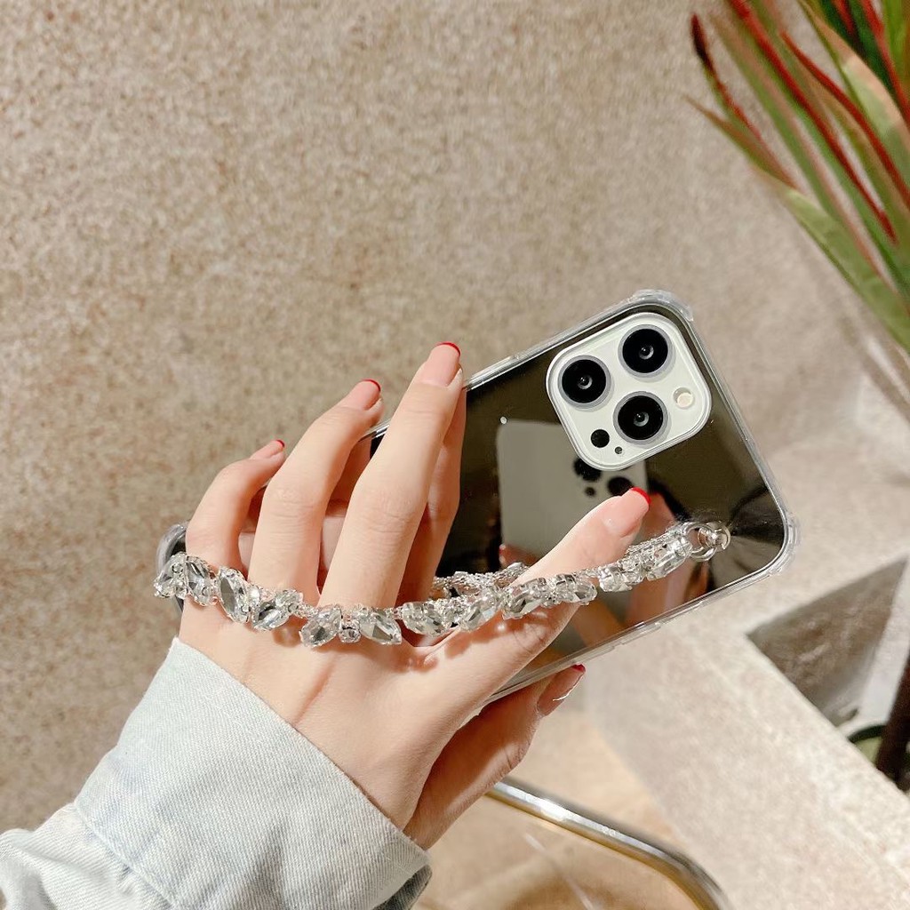 Ốp Điện Thoại Mặt Gương Chống Rơi Sang Trọng Cho Iphone 78 Plus 11 11 Pro 11 Promax 12 12 Pro 12 Promax