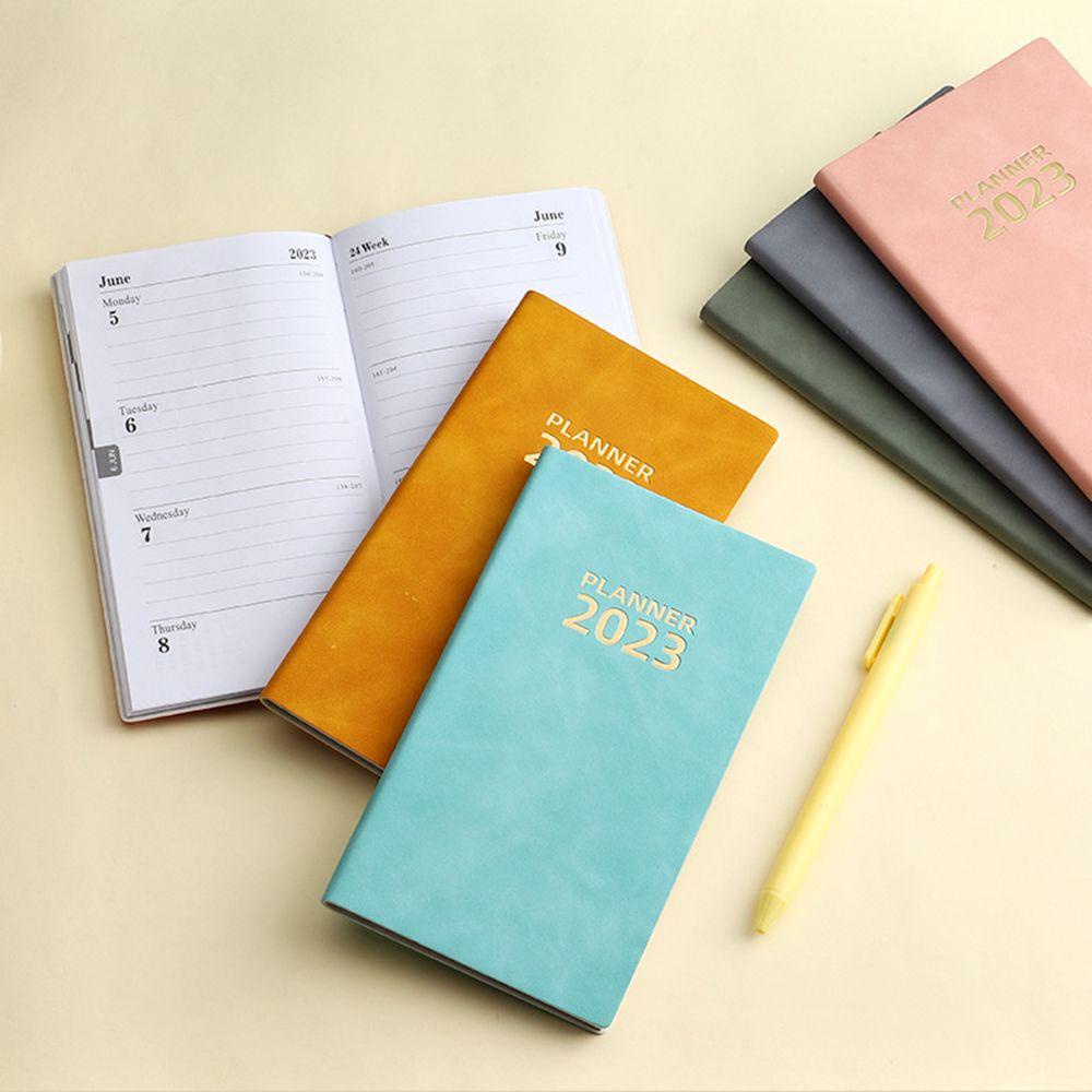 PEWANY Sổ Tay Agenda Khổ A6 Bản Tiếng Anh Dùng Làm Quà Tặng Cho Học Sinh