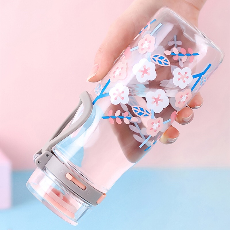 Bình Nước Nhựa Tritan an toàn cho sức khỏe Lock&Lock One Touch ABF687 500ml