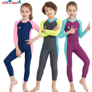 Đồ bơi dài tay cho bé chống nắng UPF50  Đồ bơi dài tay trẻ em