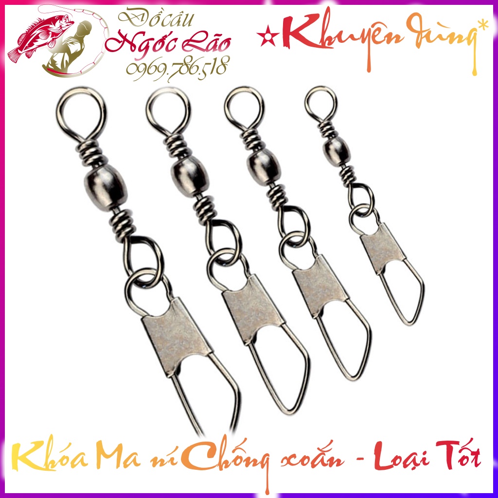 10 CÁI ★ Khóa  MA NÍ Cao Cấp - Loại tốt - Giá rẻ nhất khóa link linh