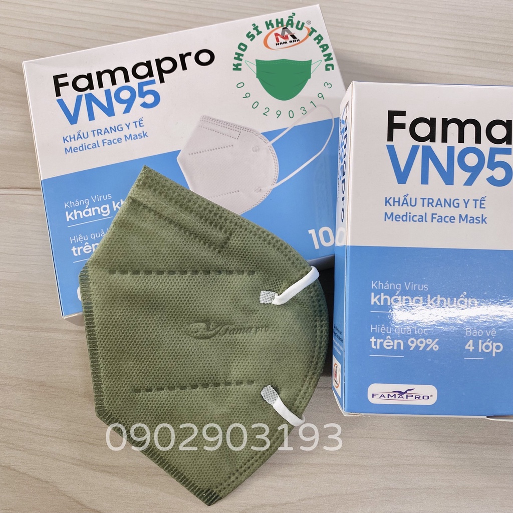 Khẩu trang VN95 Famapro hộp 10 cái