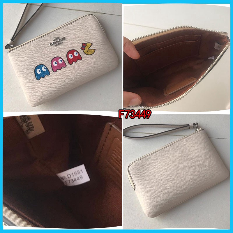COACH Túi đeo tay / ví nữ dài / ví dây kéo / F30004
