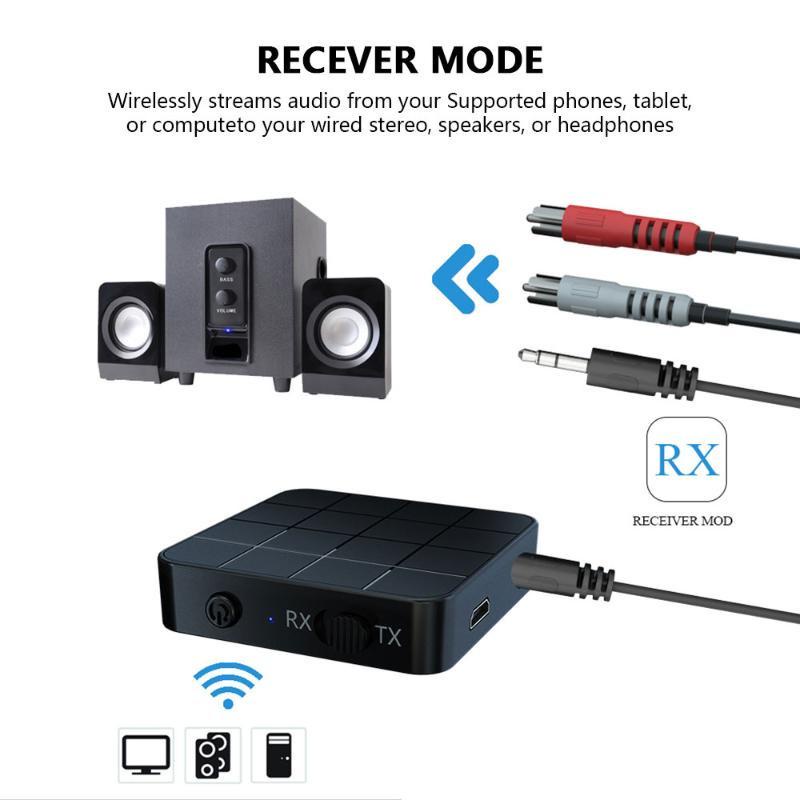 Thiết Bị Truyền Nhận Tín Hiệu Bluetooth Không Dây 3.5MM AUX KN321 Cho TV Xe Hơi PC