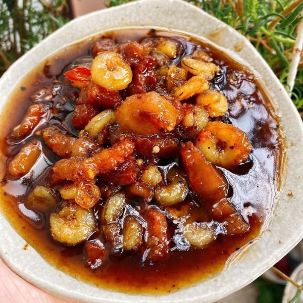 Kho quẹt tôm thịt
