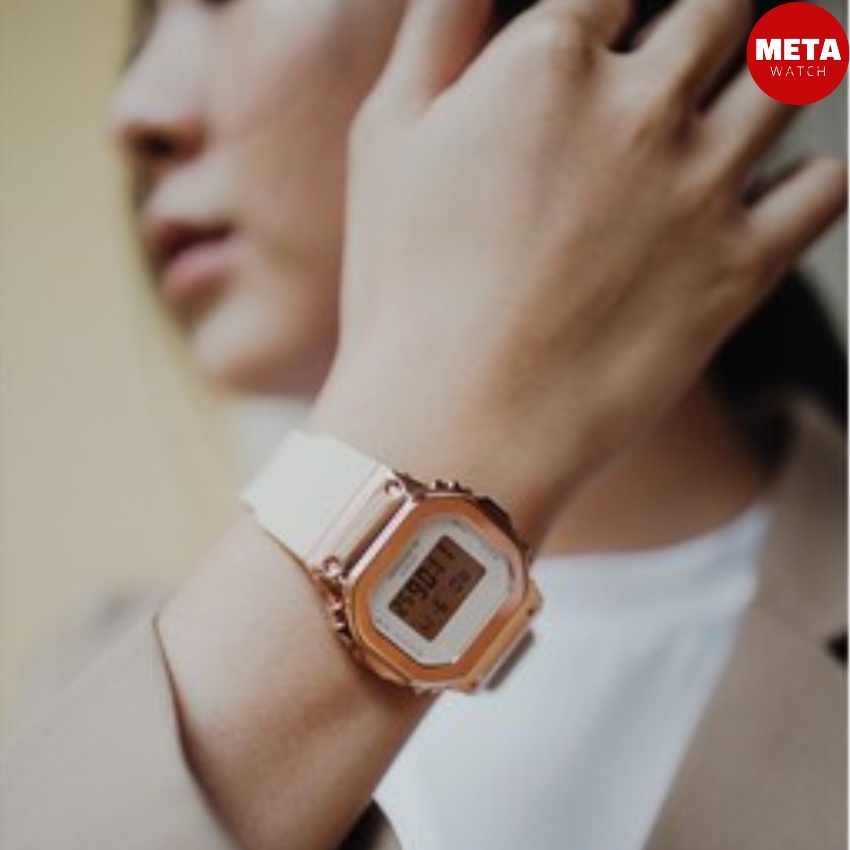 Đồng Hồ Nam Nữ 5600 Chống Nước, Viền Thép Không Gỉ 45mm 3 Màu A01 - Meta Watch