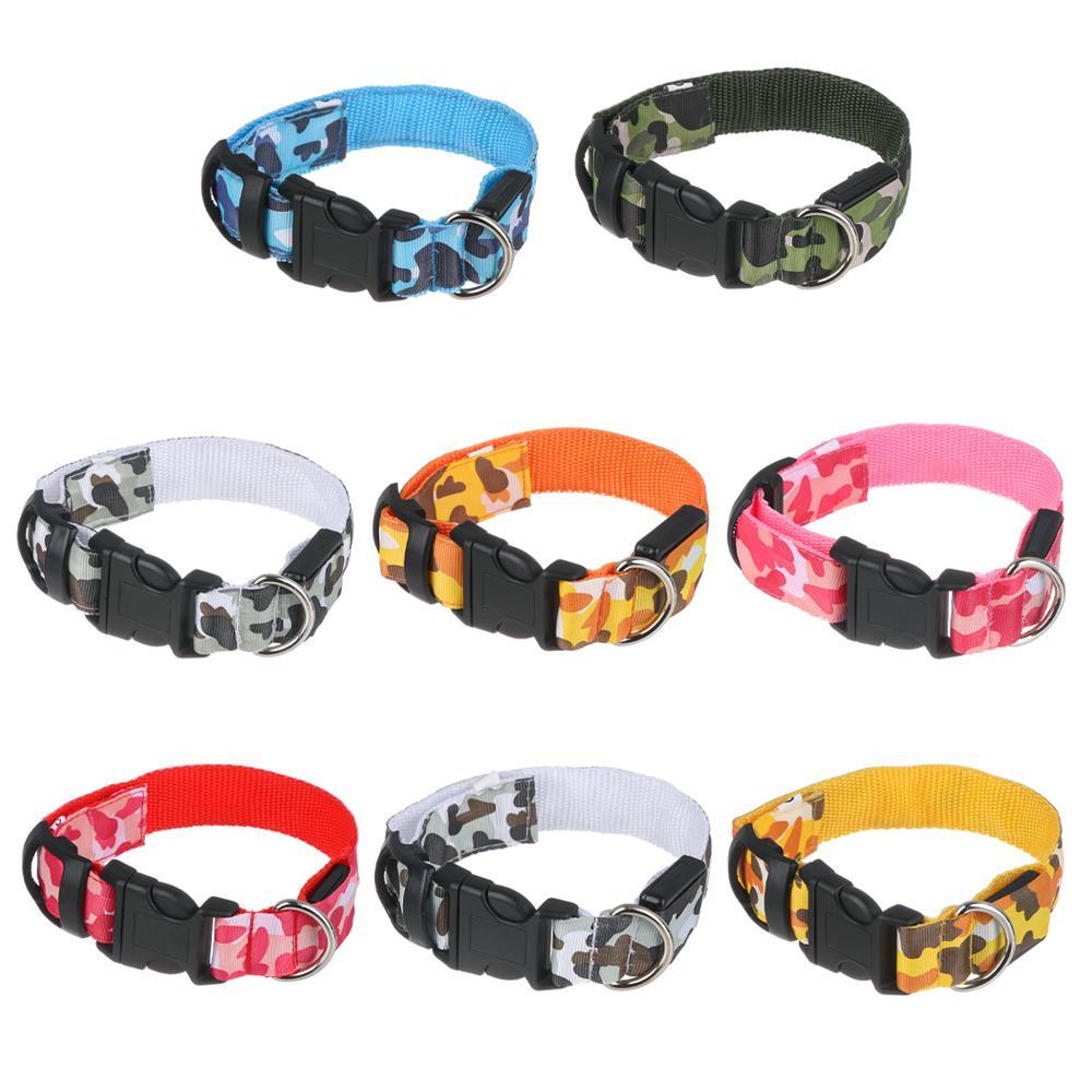 LAYOR1 (MớI) Vòng Cổ GắN ĐèN LED Ban Đêm Cho Thú Cưng