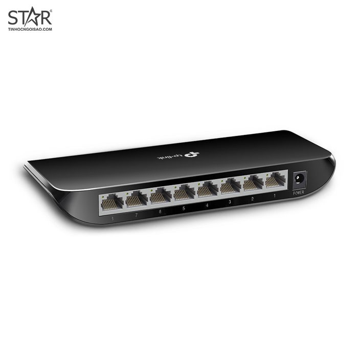 1000Mbs - Switch HUB Tp-Link 8 Port 1Giagabit SG1008D [Chính Hãng] Truy cập mạng tốc độ cao - không độ trễ