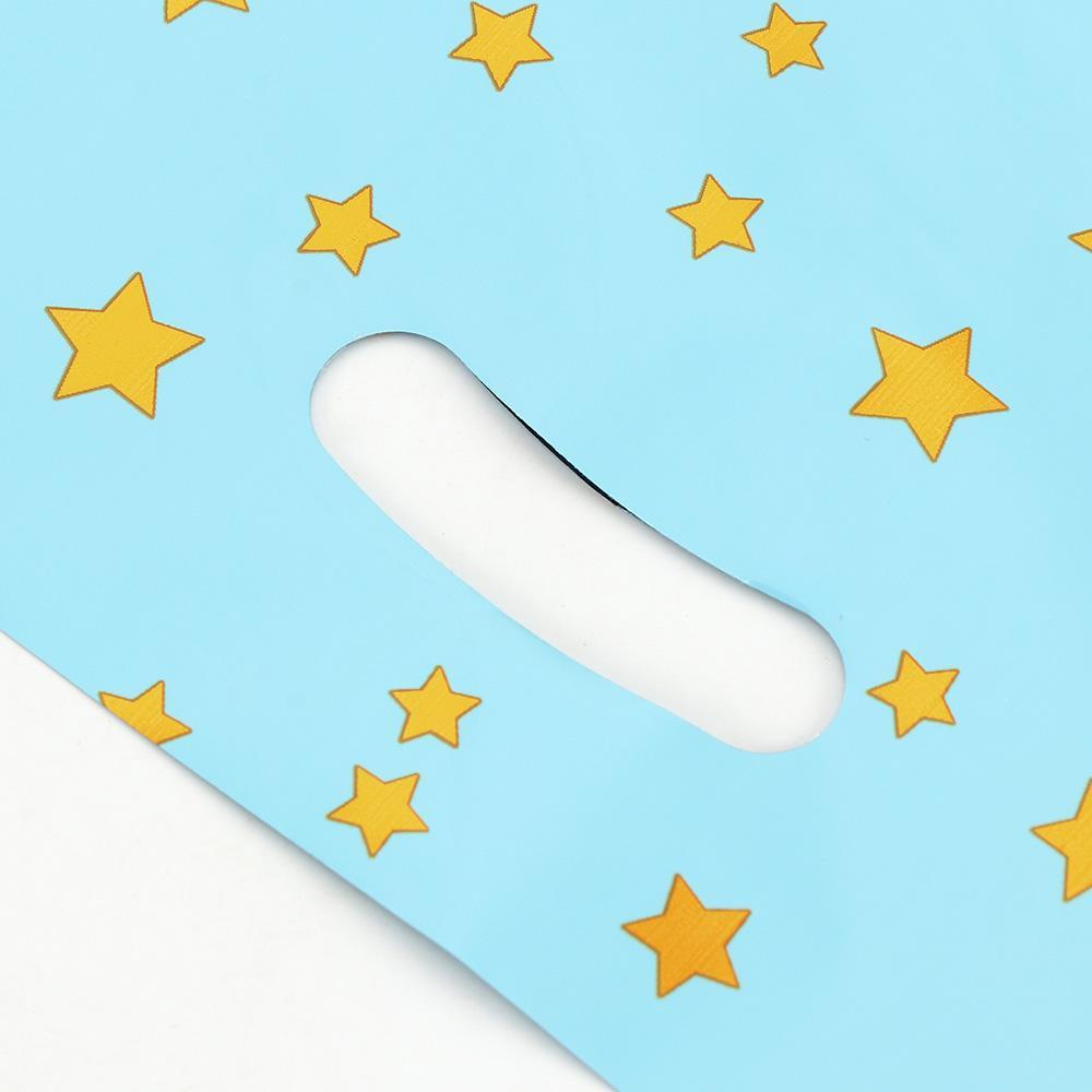 10 / 20 / 50 Túi Đựng Kẹo Hình Ngôi Sao Năm Cánh Màu Sắc Tinh Khiết