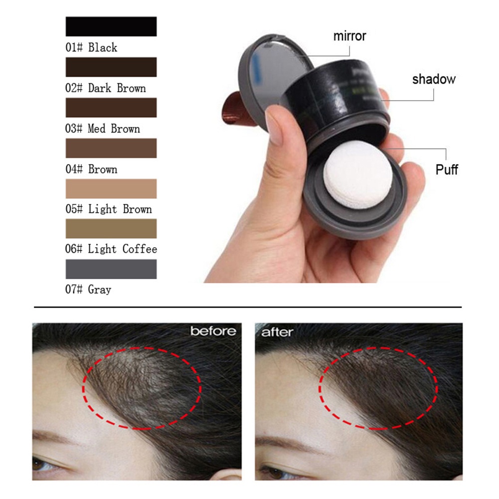 Phấn Che Khuyết Điểm Chân Tóc 4G Tiện Dụng