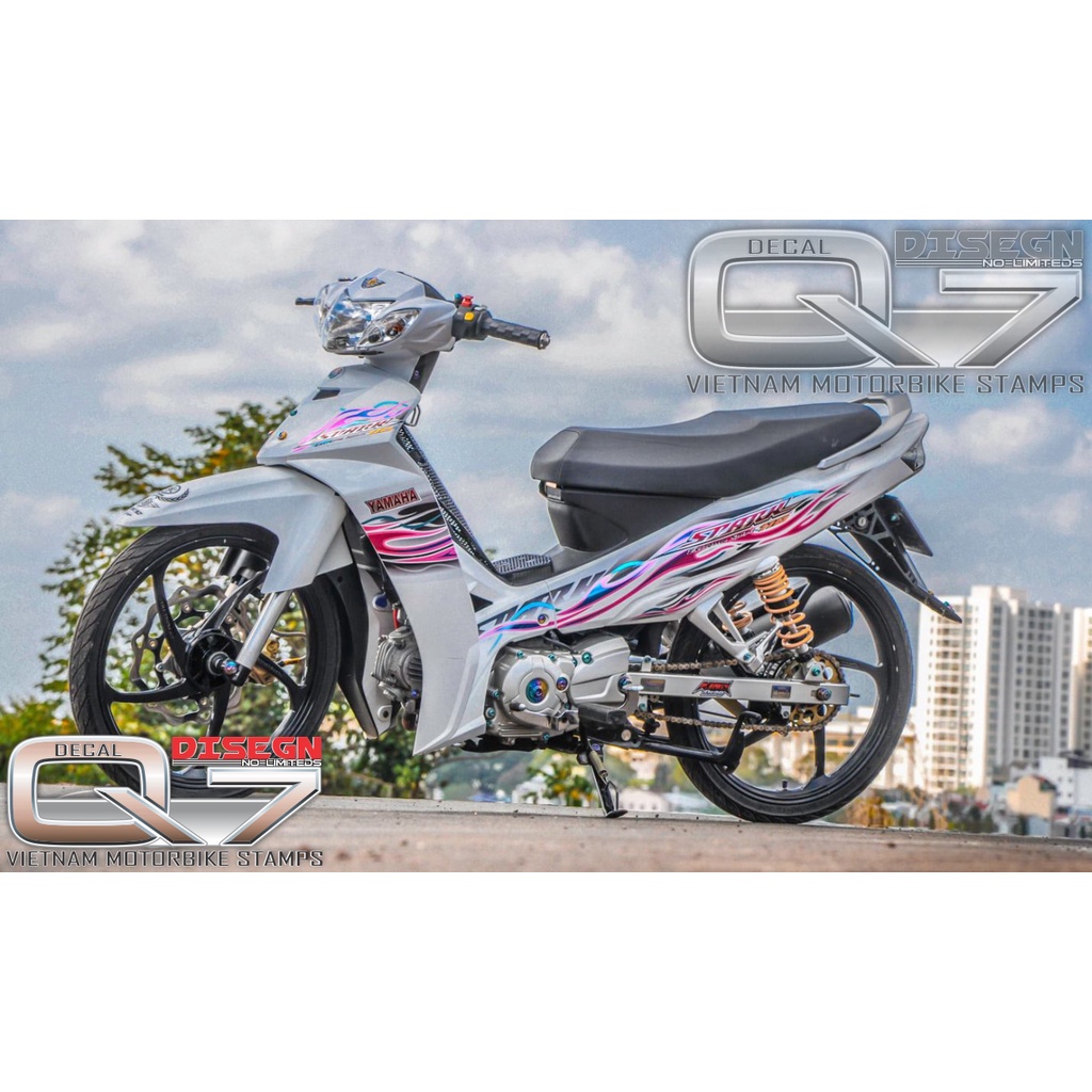 Tem Rời Sirius 110 Xe trắng