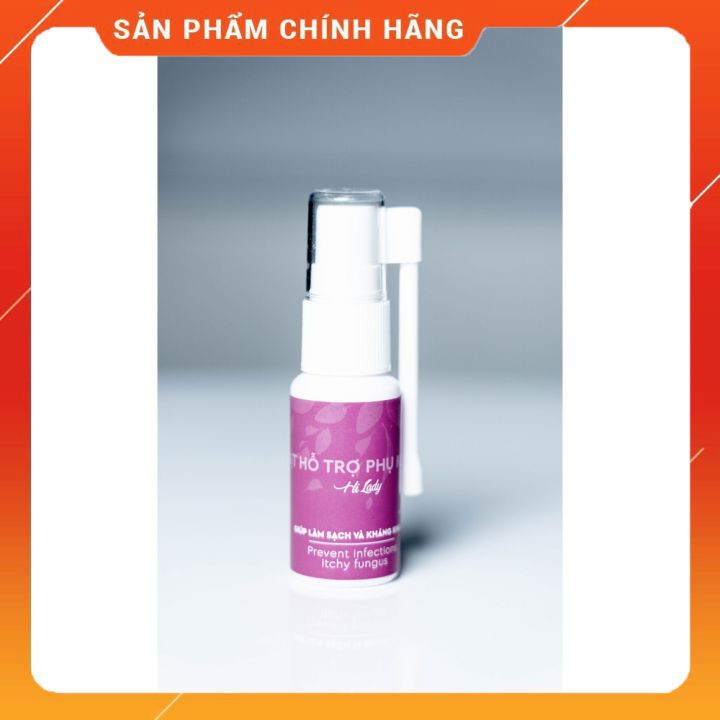 Dung dịch xịt thảo dược HiLady hỗ trợ điều trị các bệnh viêm nhiễm phụ khoa, Lọ 20ml