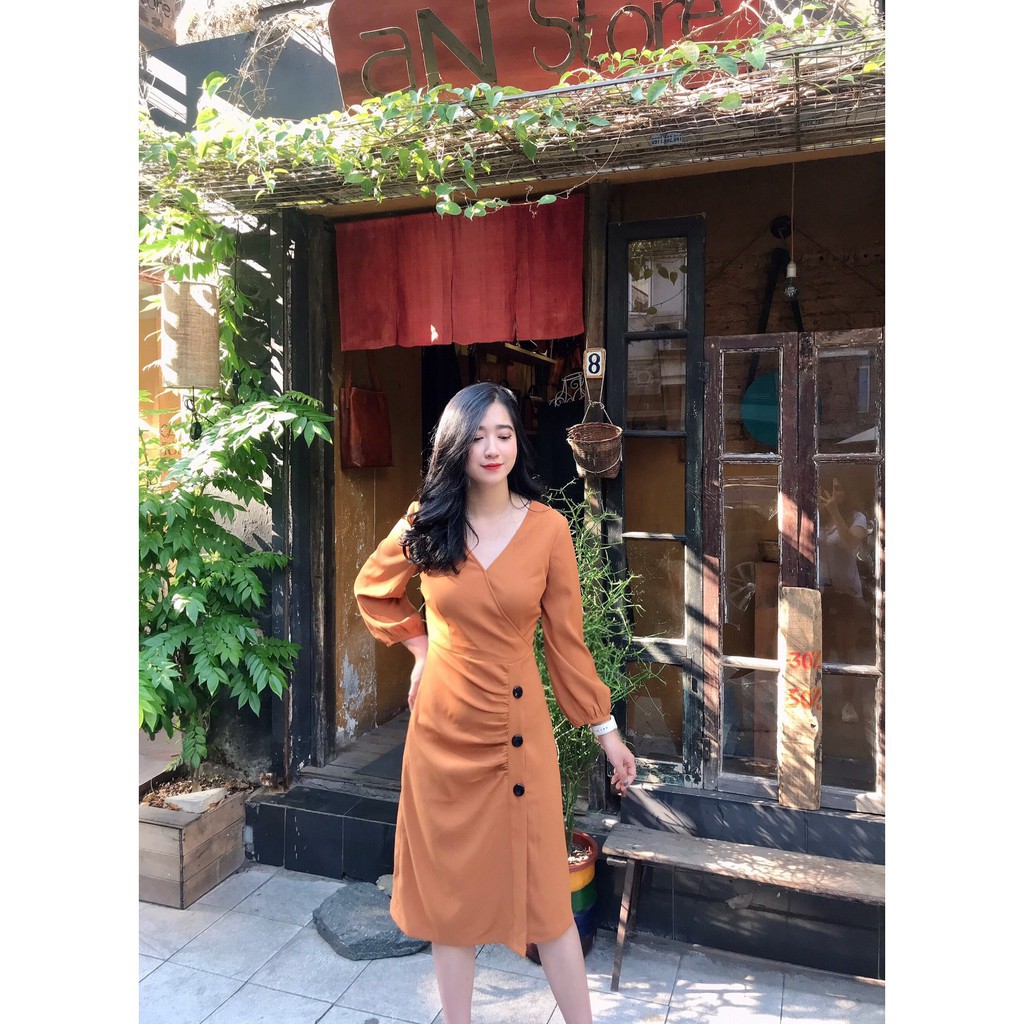 Váy Suông Xẻ Tà Full Màu | BigBuy360 - bigbuy360.vn