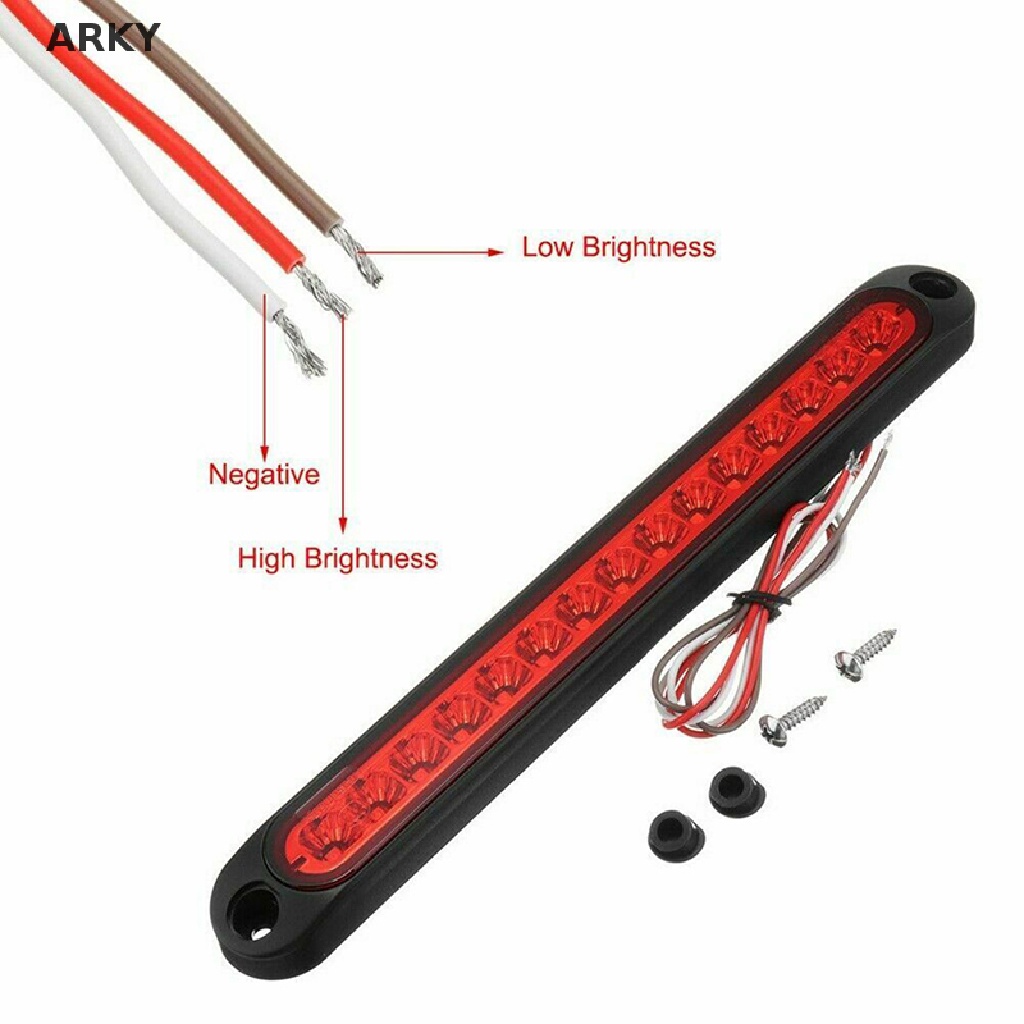 1 Thanh Đèn Phanh Xe Tải 15 Bóng LED 25CM