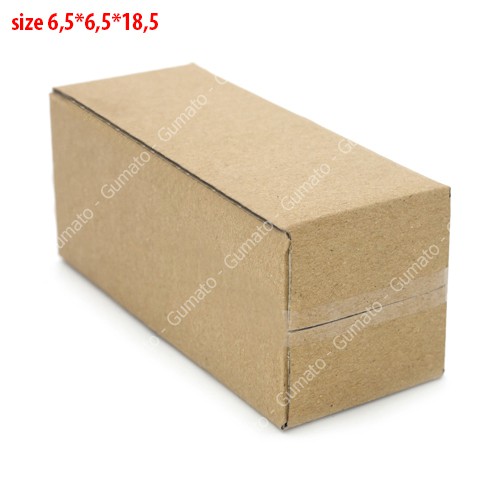 Hộp giấy P3 size 6,5x6,5x18,5 cm, thùng carton gói hàng Everest