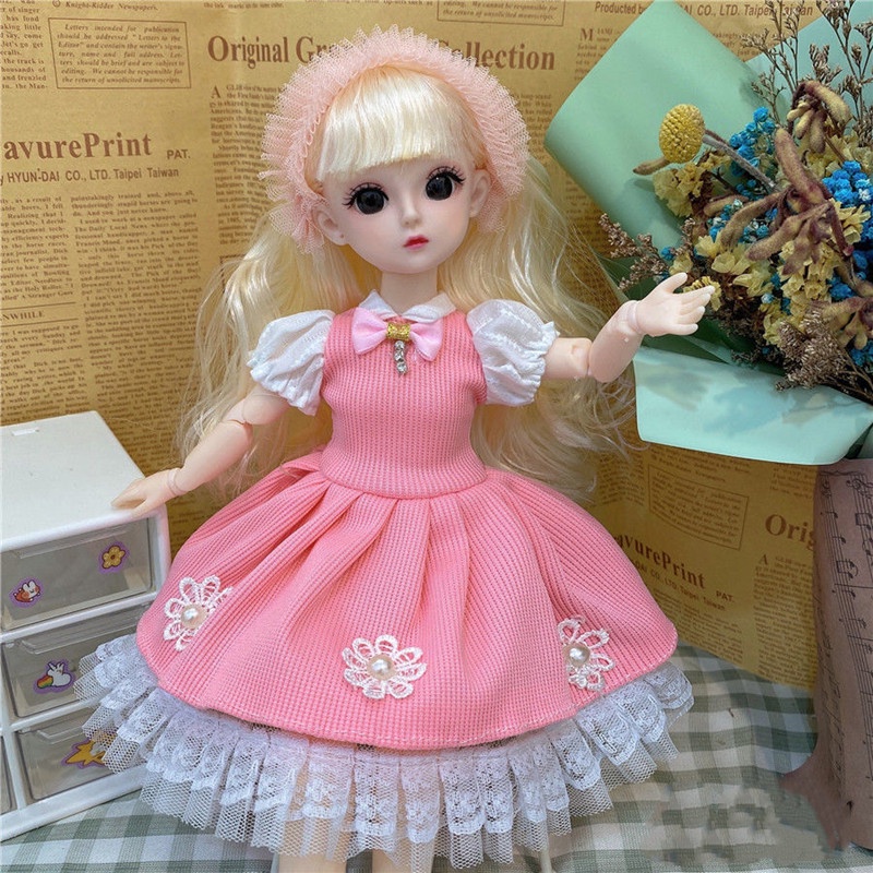 Búp bê Barbie 30cm kiểu dáng dễ thương chất lượng cao
