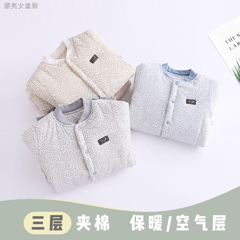 Dễ Thương Bộ Áo Liền Quần Chất Liệu Cotton Dày Dặn Thời Trang Mùa Đông Cho Bé