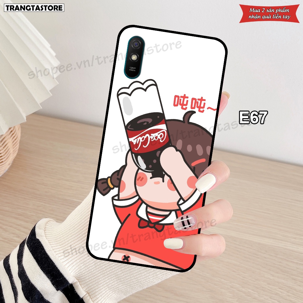 Ốp lưng Redmi 9A in hình dễ thương siêu bền