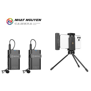 Micro BOYA BY WM4 PRO K4 - Cổng Lightning ( 2 Phát 1 Nhận) - Bảo hành 12 Tháng