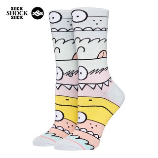 Tất STANCE🚛 FREESHIP 🚛 Monster Monas Tất Vớ Thể Thao Nam Nữ Cổ Cao Thấm Hút Mồ Hôi Tốt Có Đệm Cushion